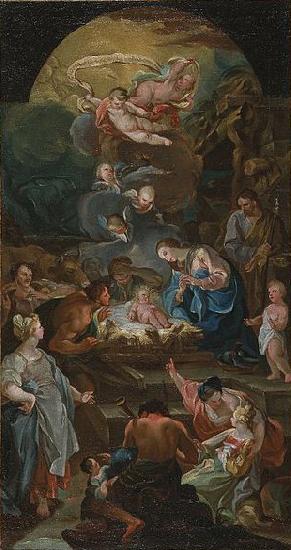 unknow artist Adoration of the Shepherds